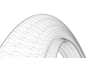 abstract architectural shape 3d illustration_540976779-min